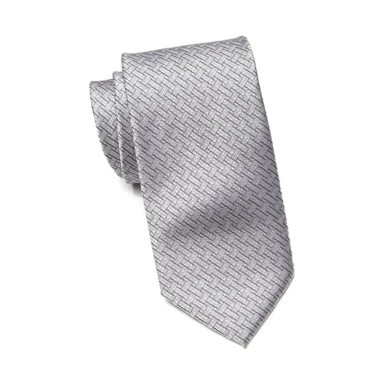 Mens Aurelio & Co Tie – Sterling Grid