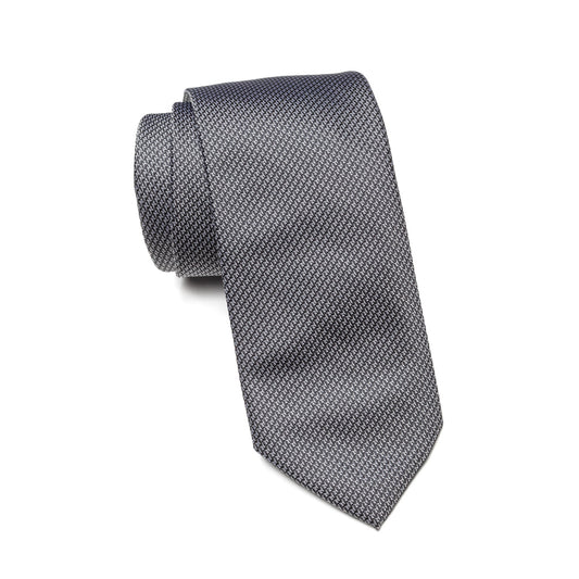 Mens Aurelio & Co Tie – Graphite Twist