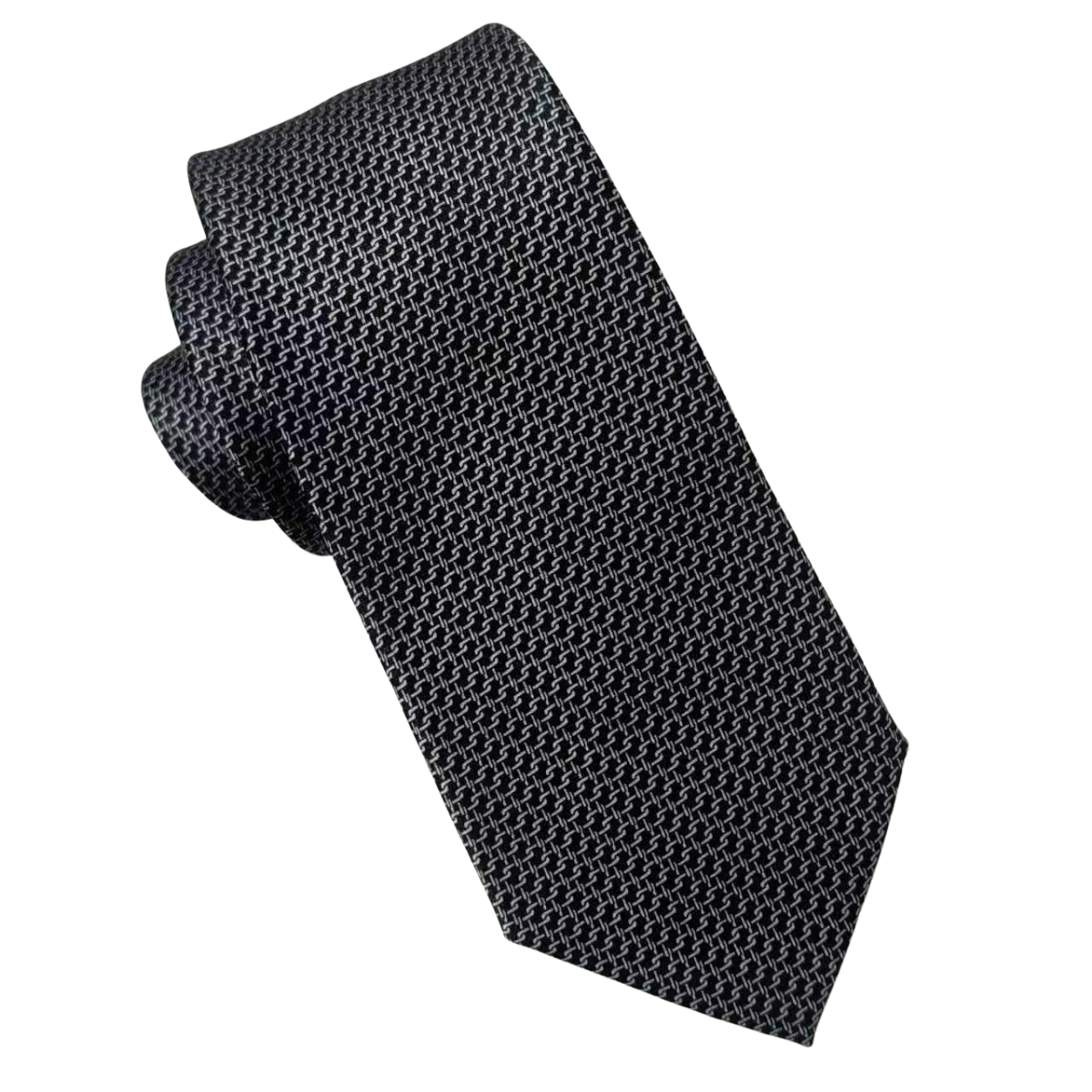 Mens Aurelio & Co Tie – Onyx Cascade