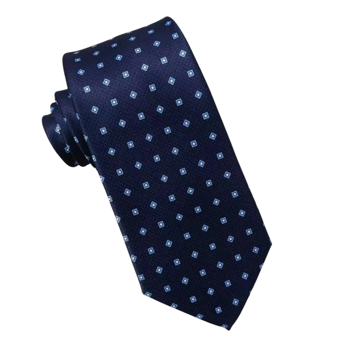 Mens Aurelio & Co Tie – Midnight Emblem