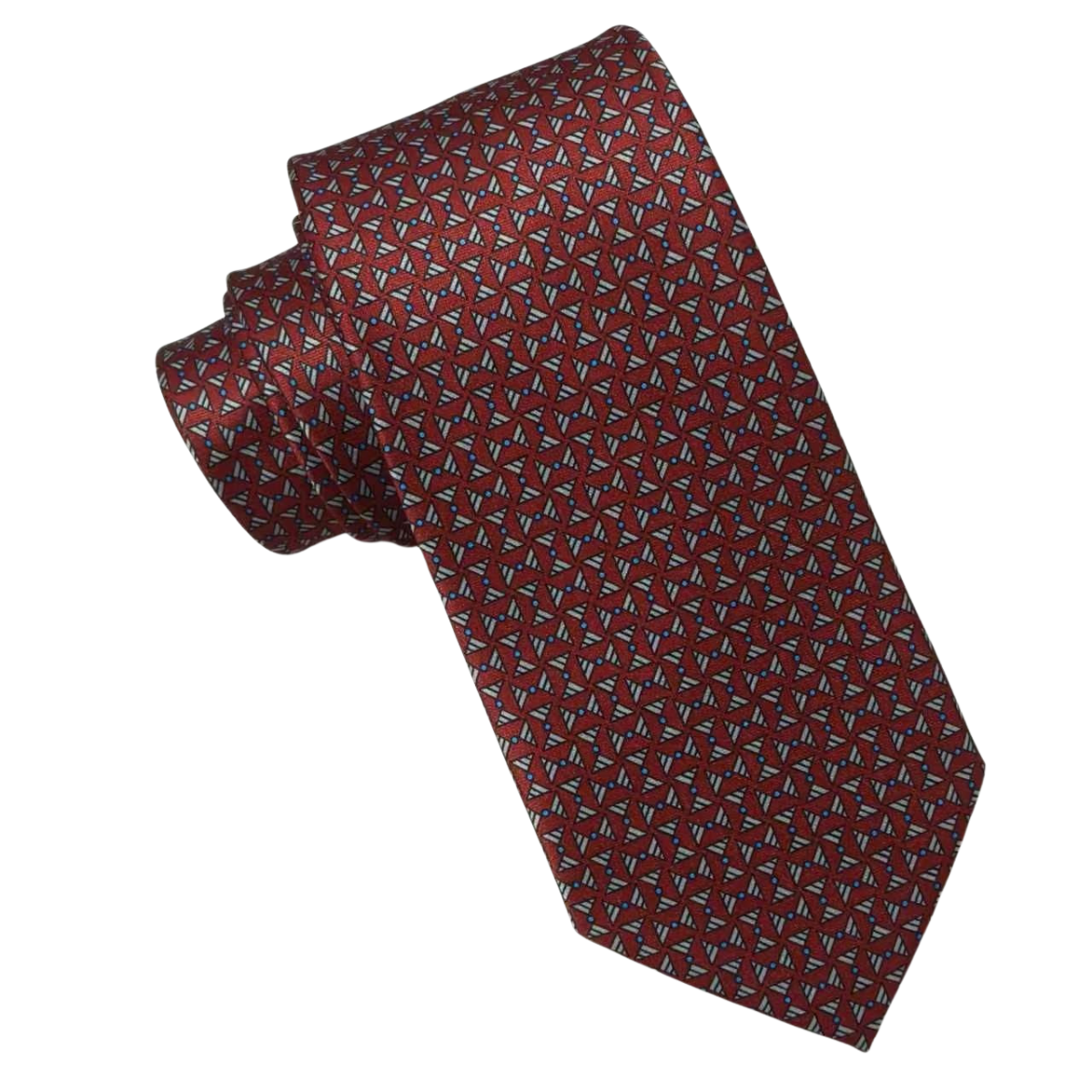 Boys Cache Tie – Crimson Trellis