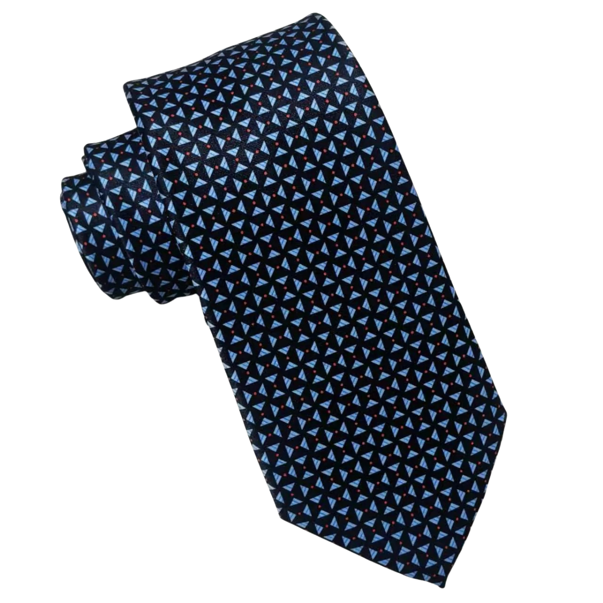 Mens Aurelio & Co Tie – Midnight Trellis