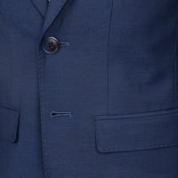 Boys Zilli Suit Classic Blue Textured