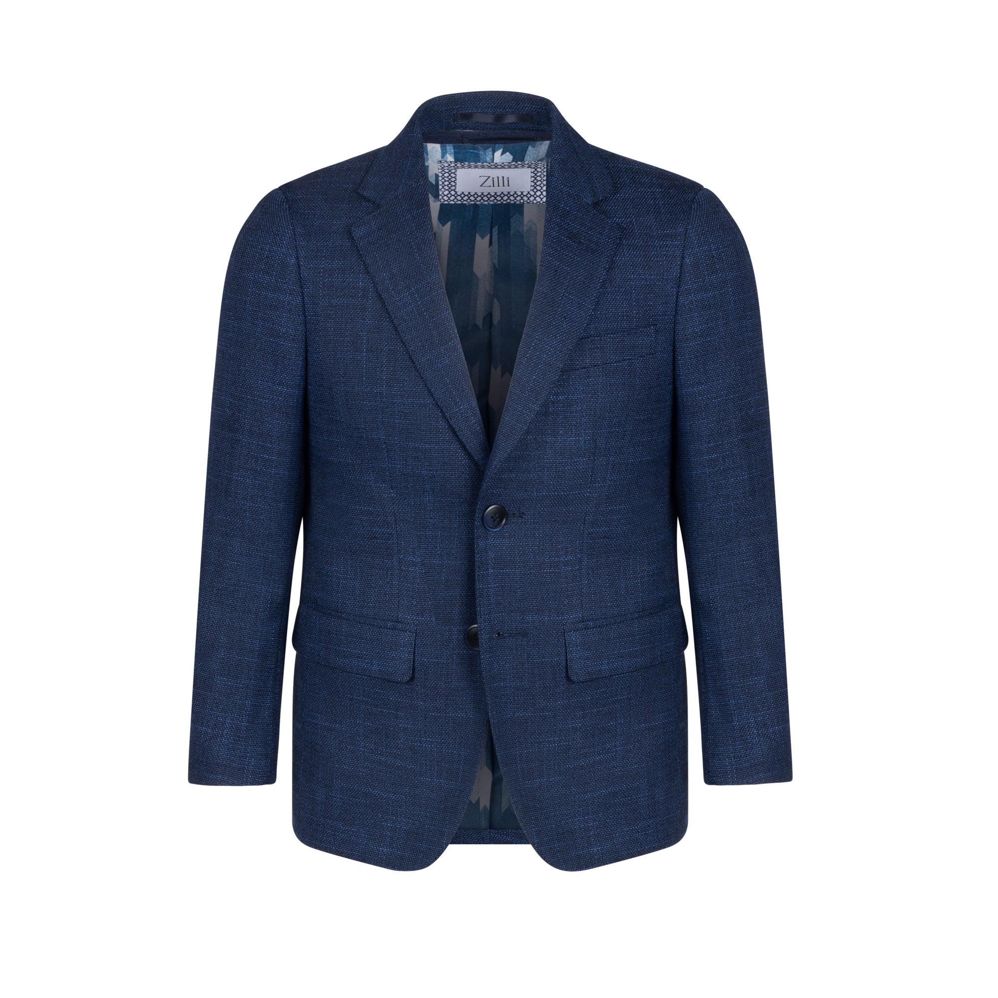 Zilli Suits Boys Zilli Suit Indigo Basket Weave – A . I . S T O N E