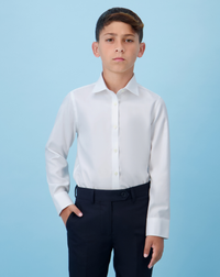 Boys Clean Twill Chassidish Shirt