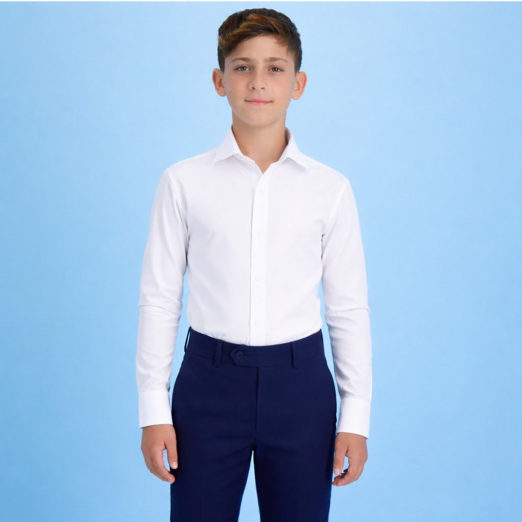 Boys Cloud Stretch Knit Performance Stretch Shirt