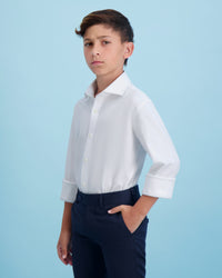 Boys Cloud Stretch Knit Performance Stretch Shirt