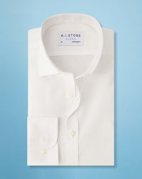 CLEAN Boys Pinpoint NON IRON Cutaway Collar Long Sleeves