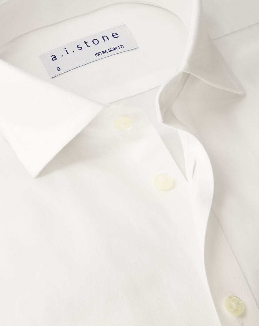 Boys Pinpoint NON IRON Cutaway Collar French Cuff