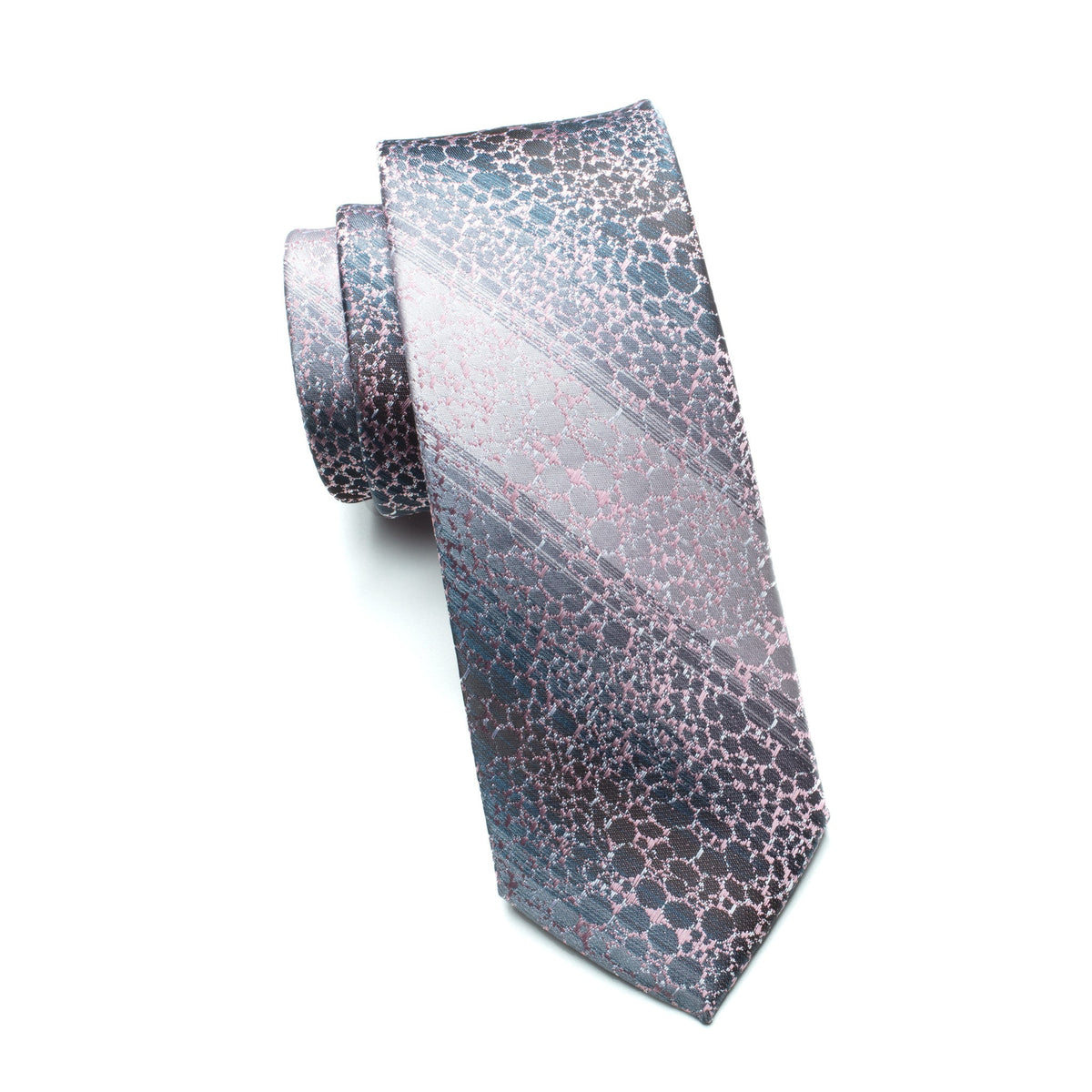 Boys Cache Tie – Rose Frost