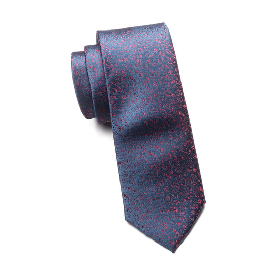 Boys Cache Tie – Midnight Ruby