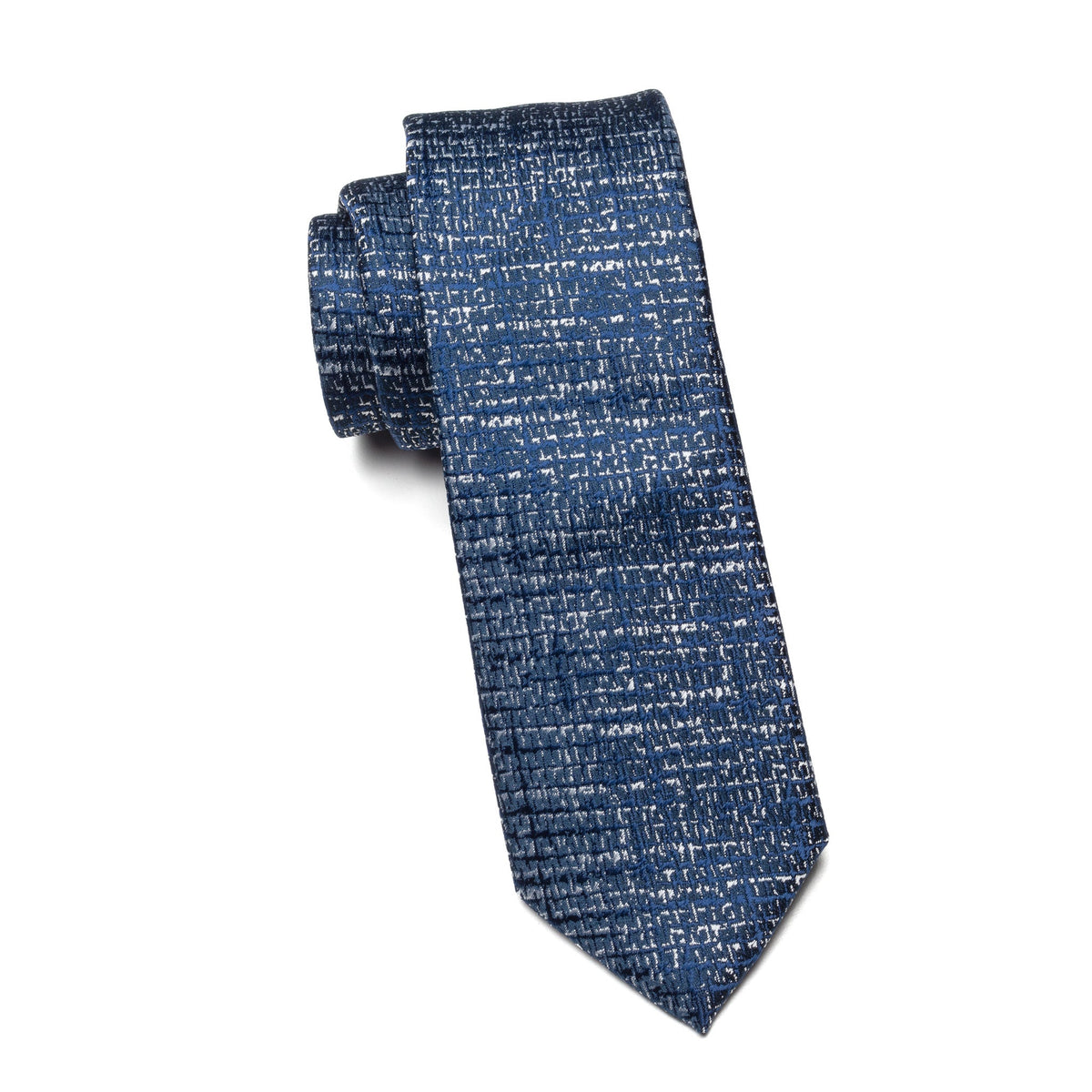 Boys Cache Tie – Denim Slate