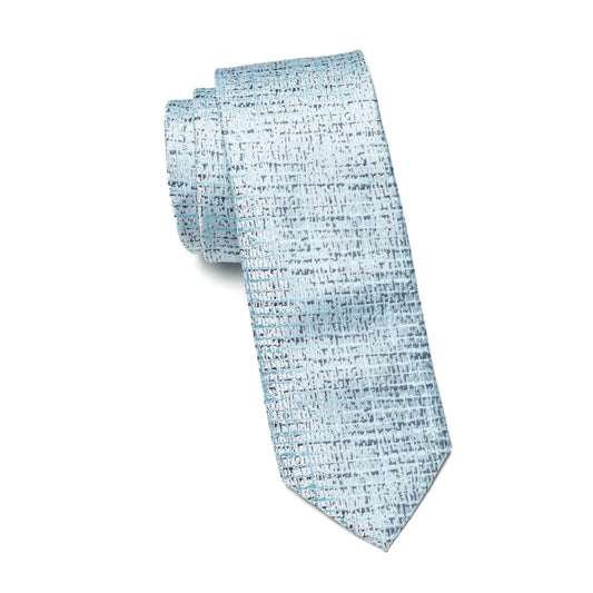 Boys Cache Tie – Frost Grid