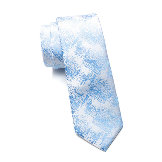 Boys Cache Tie – Powder Plaid