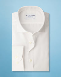 CLEAN Boys Twill NON IRON Cutaway Collar Short Sleeves
