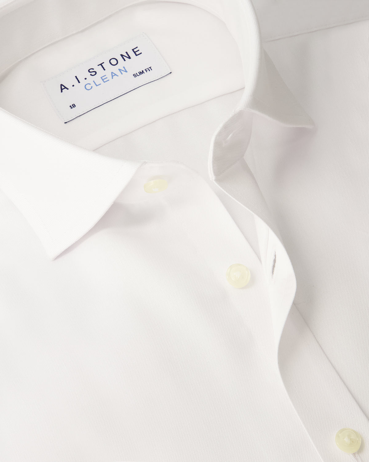 CLEAN Boys Twill NON IRON Cutaway Collar Long Sleeves