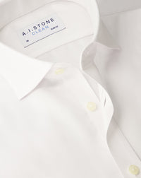 CLEAN Boys Twill NON IRON Cutaway Collar Short Sleeves