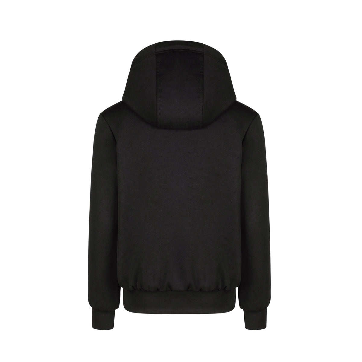 The Boys' HALO Hoodie in black, back view