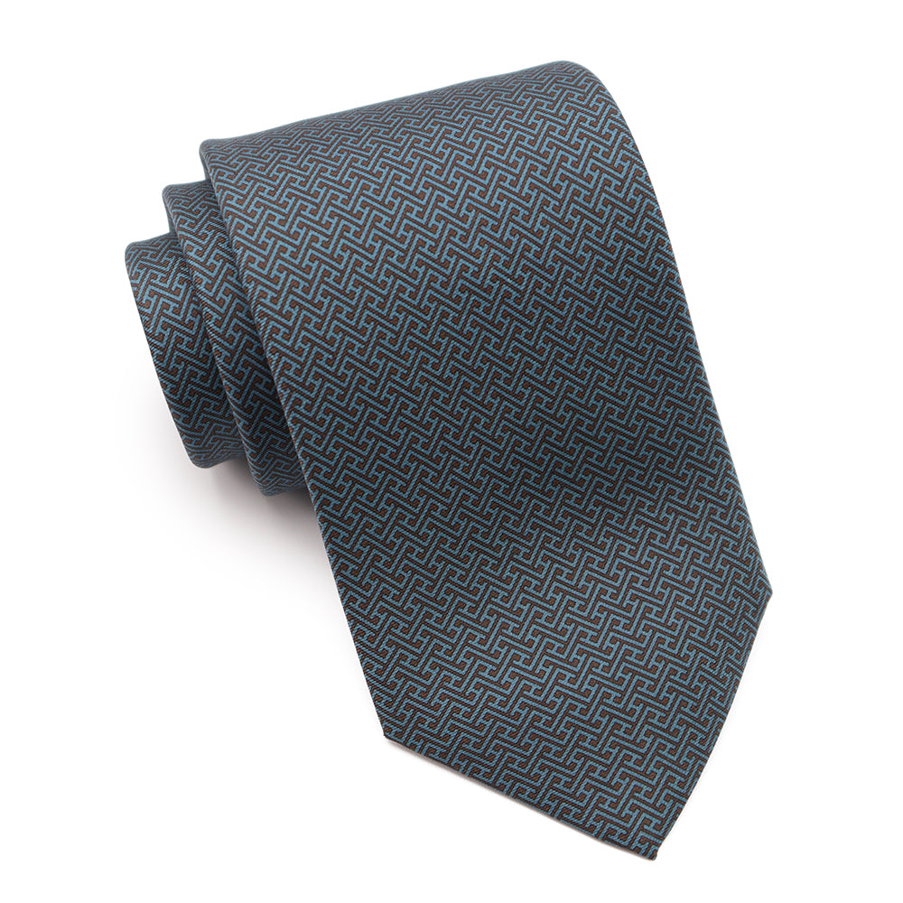 Mens Ledberry Silk Tie - Slate Ridge