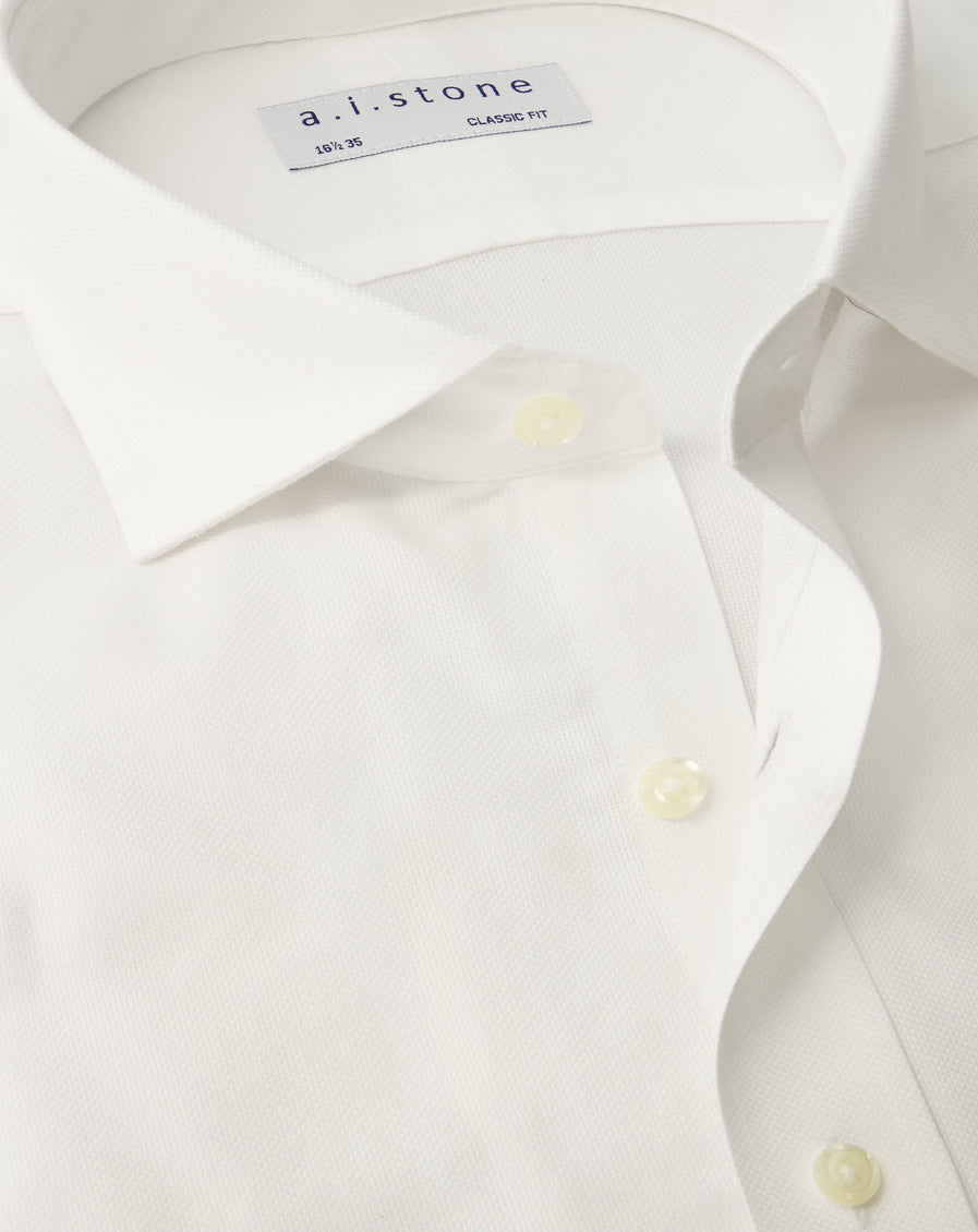 Boys Dobby NON IRON Cutaway Collar French Cuff