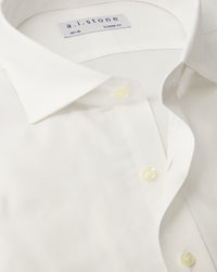 Mens Dobby Spread Collar NON IRON Extra Slim French Cuff