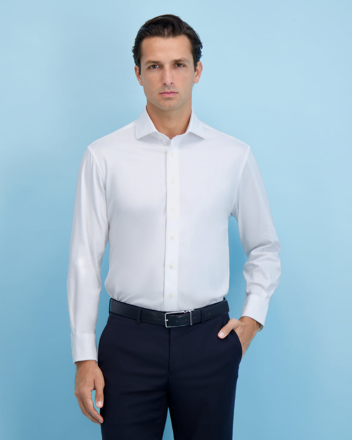 Mens Cloud Stretch Knit Performance Stretch Shirt