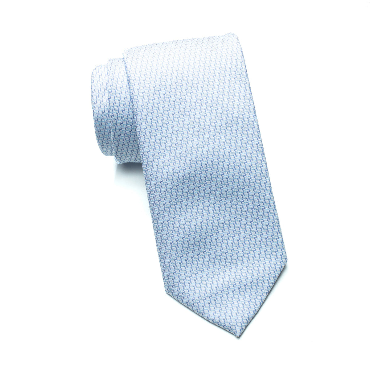 Mens Aurelio & Co Tie – Ice Mosaic
