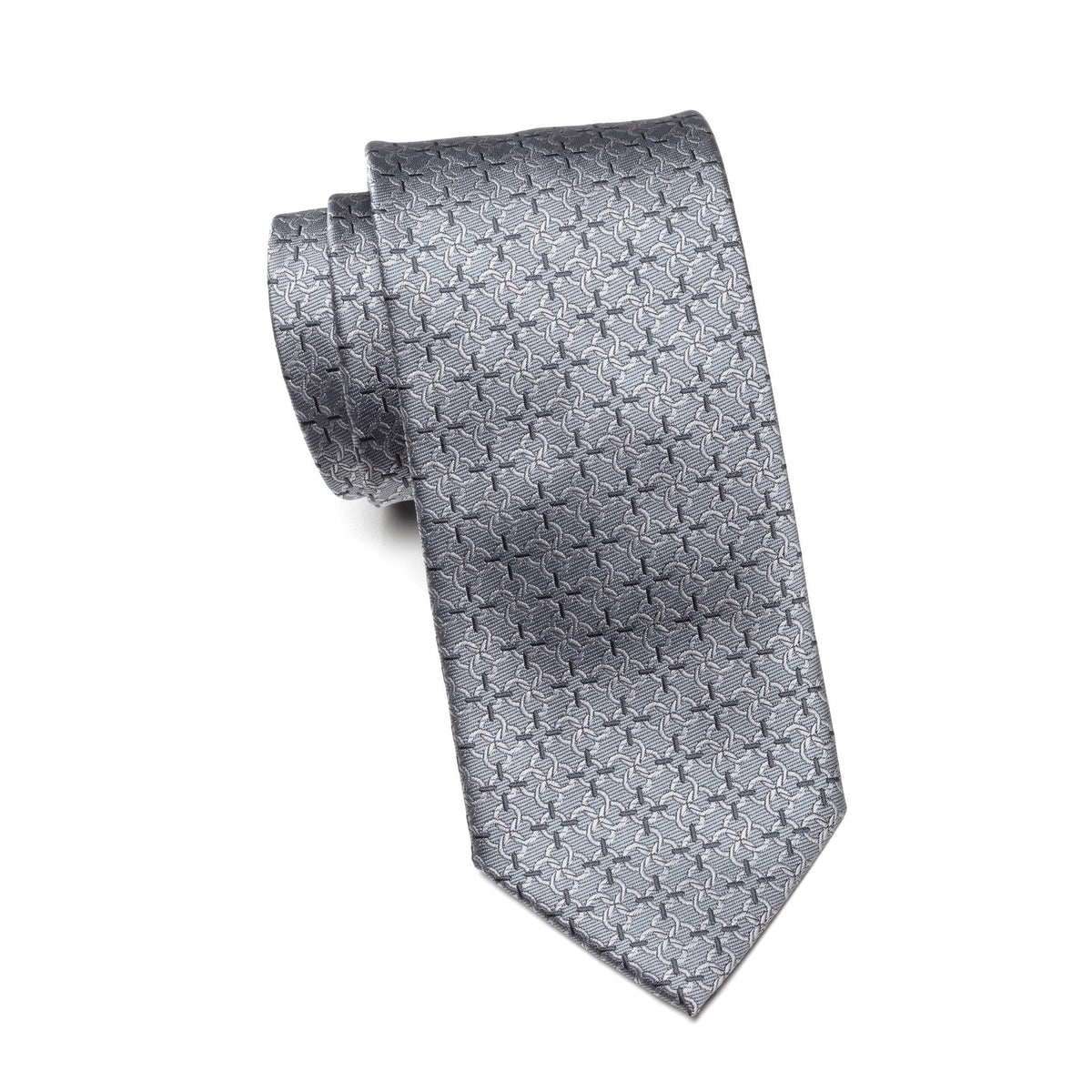 Mens Aurelio & Co Tie – Silver Nexus