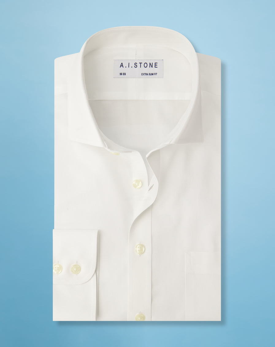 Mens Soft Twill Cutaway Collar NON IRON Classic Fit with Pocket