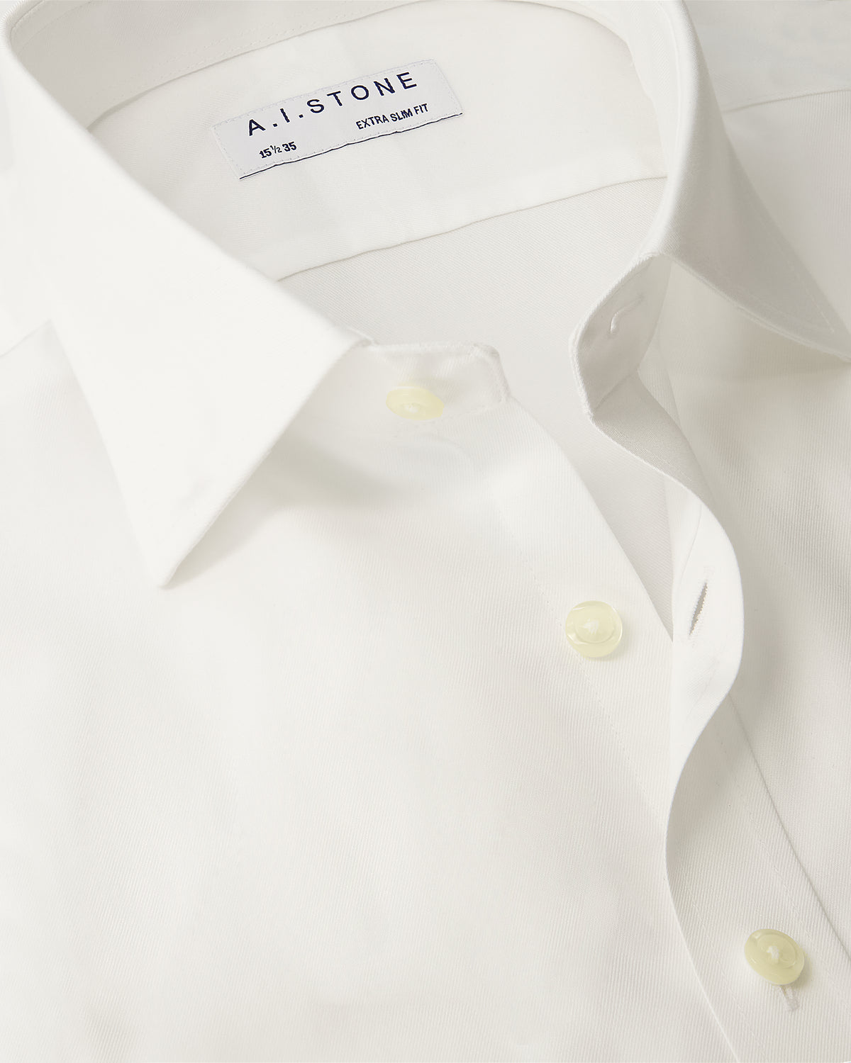 Mens Twill Spread Collar NON IRON Extra Slim Fit