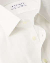 Mens Soft Twill Spread Collar NON IRON Slim Fit With a Pocket