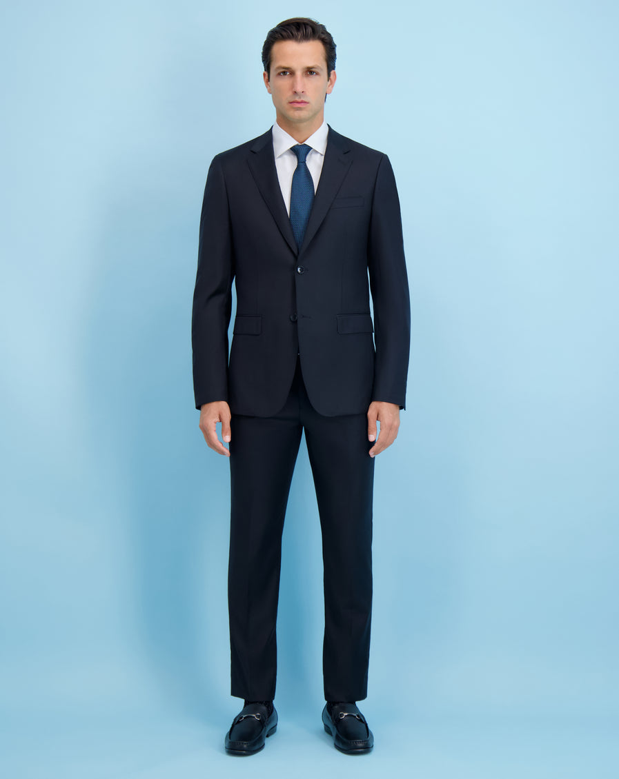 Mens Twill Spread Collar NON IRON Extra Slim Fit