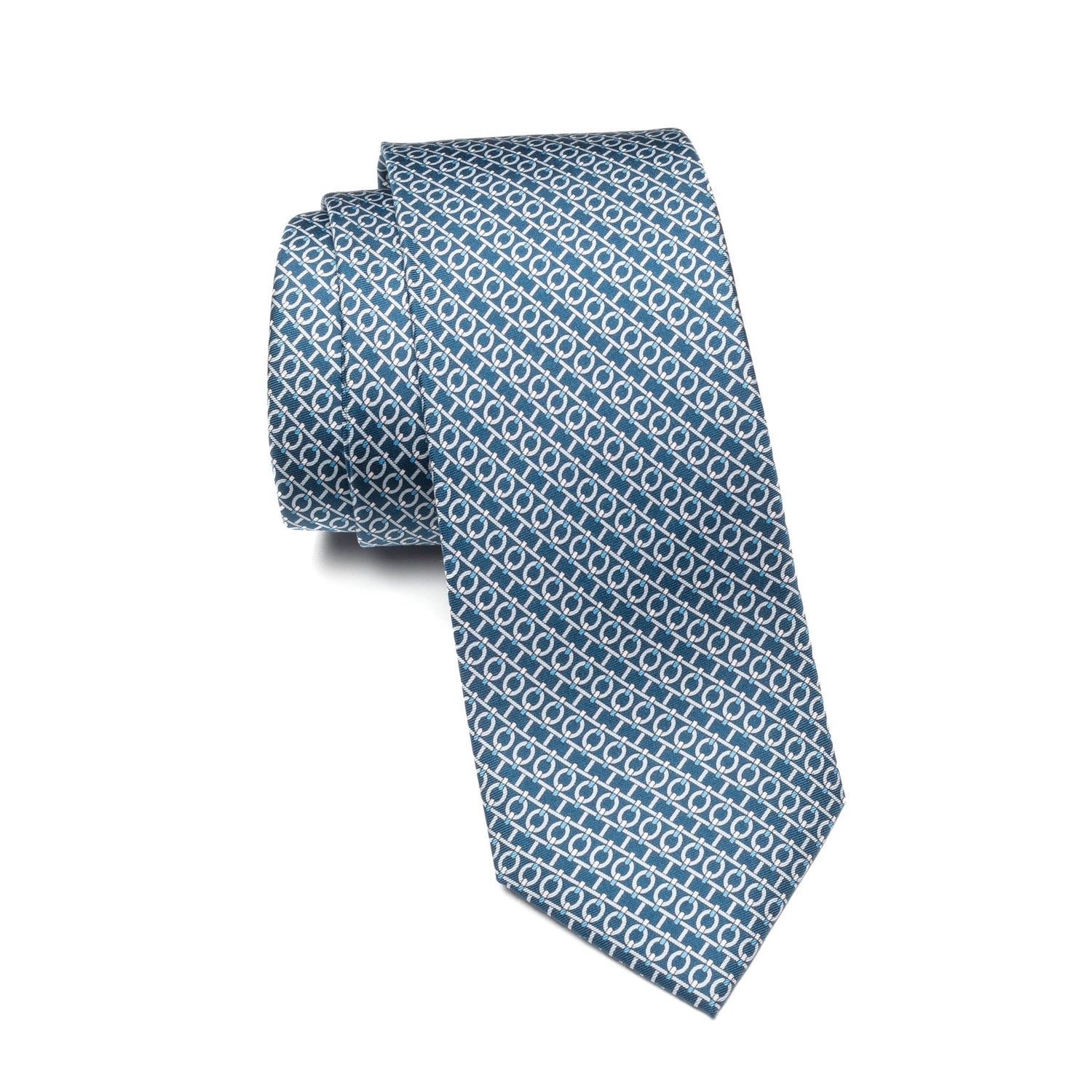 Mens Ledberry Silk Tie – Seaglass Chain
