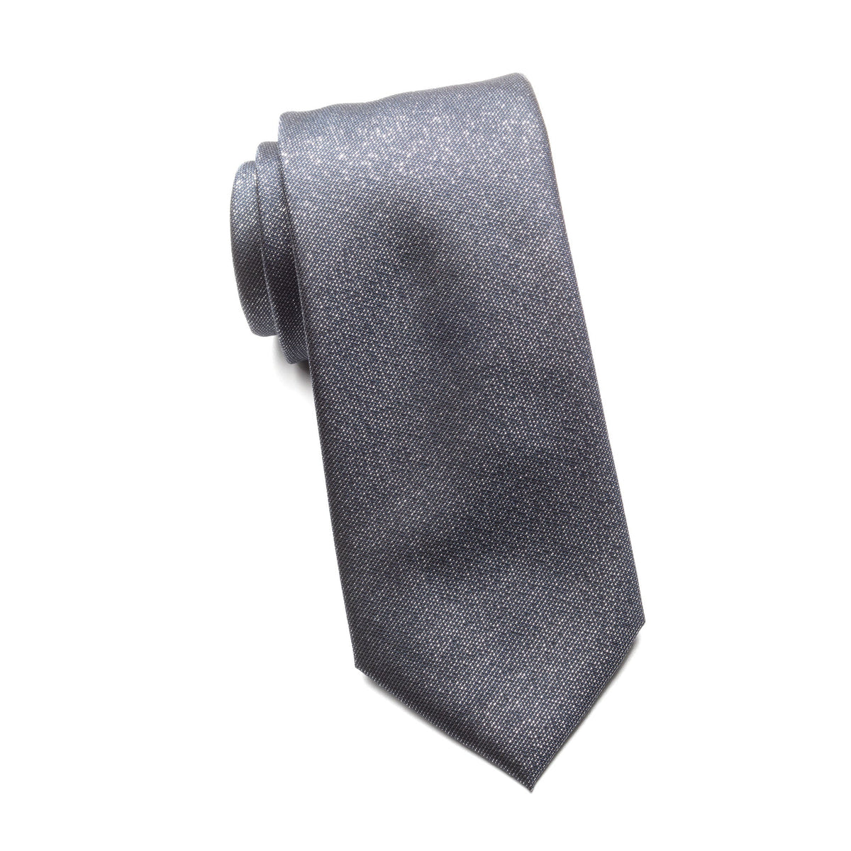 Mens Ledberry Silk Tie – Lunar Graphite