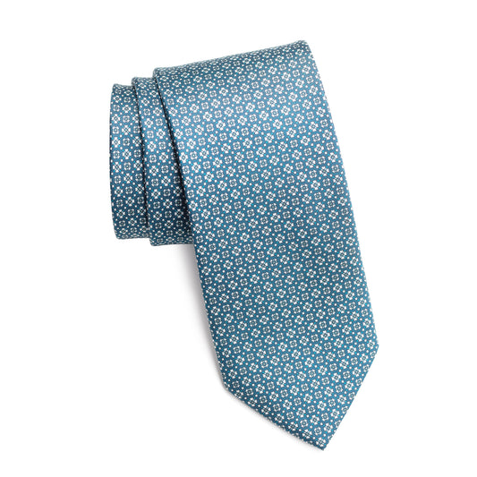 Mens Ledberry Meadow Bloom Printed Tie