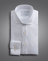 CLEAN Boys Oxford NON IRON Cutaway Collar Long Sleeves