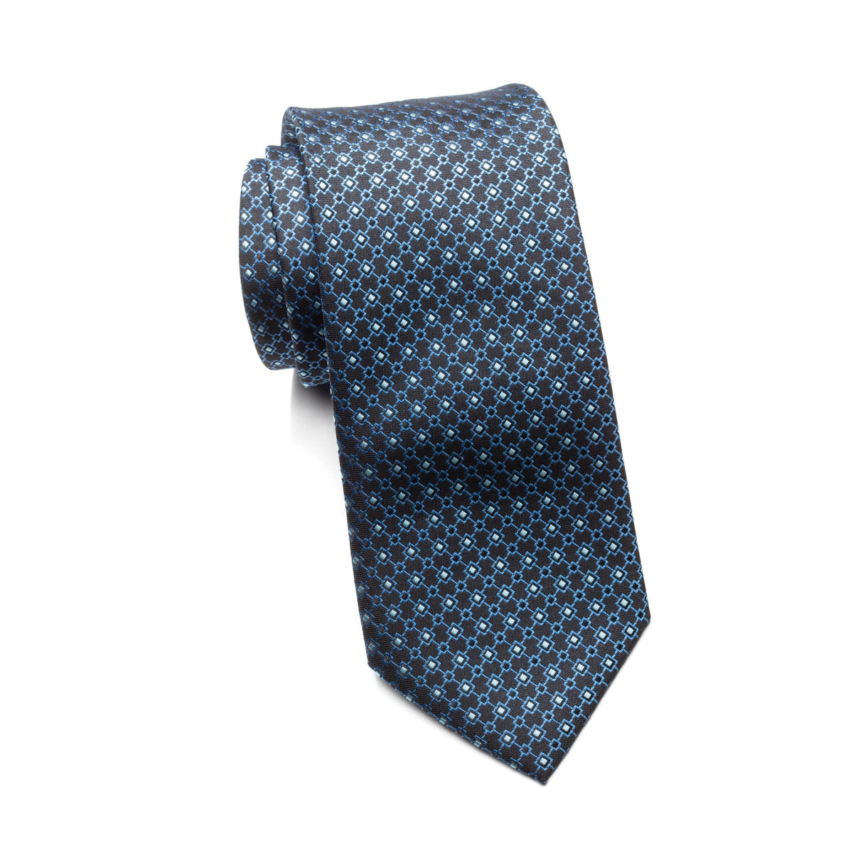 Teens Aurelio & Co Tie – Midnight Grid