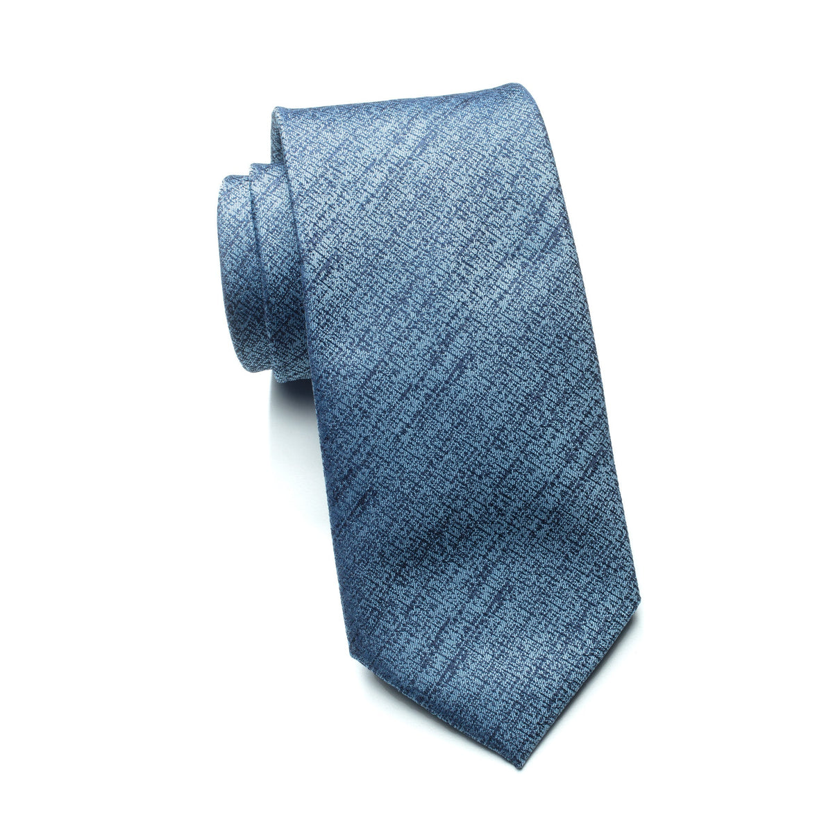 Teens Aurelio & Co Tie – Denim Frost Texture