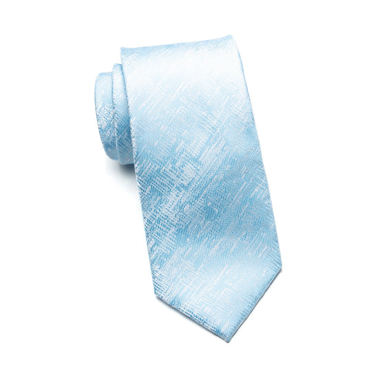 Teens Aurelio & Co Tie – Ice Grid