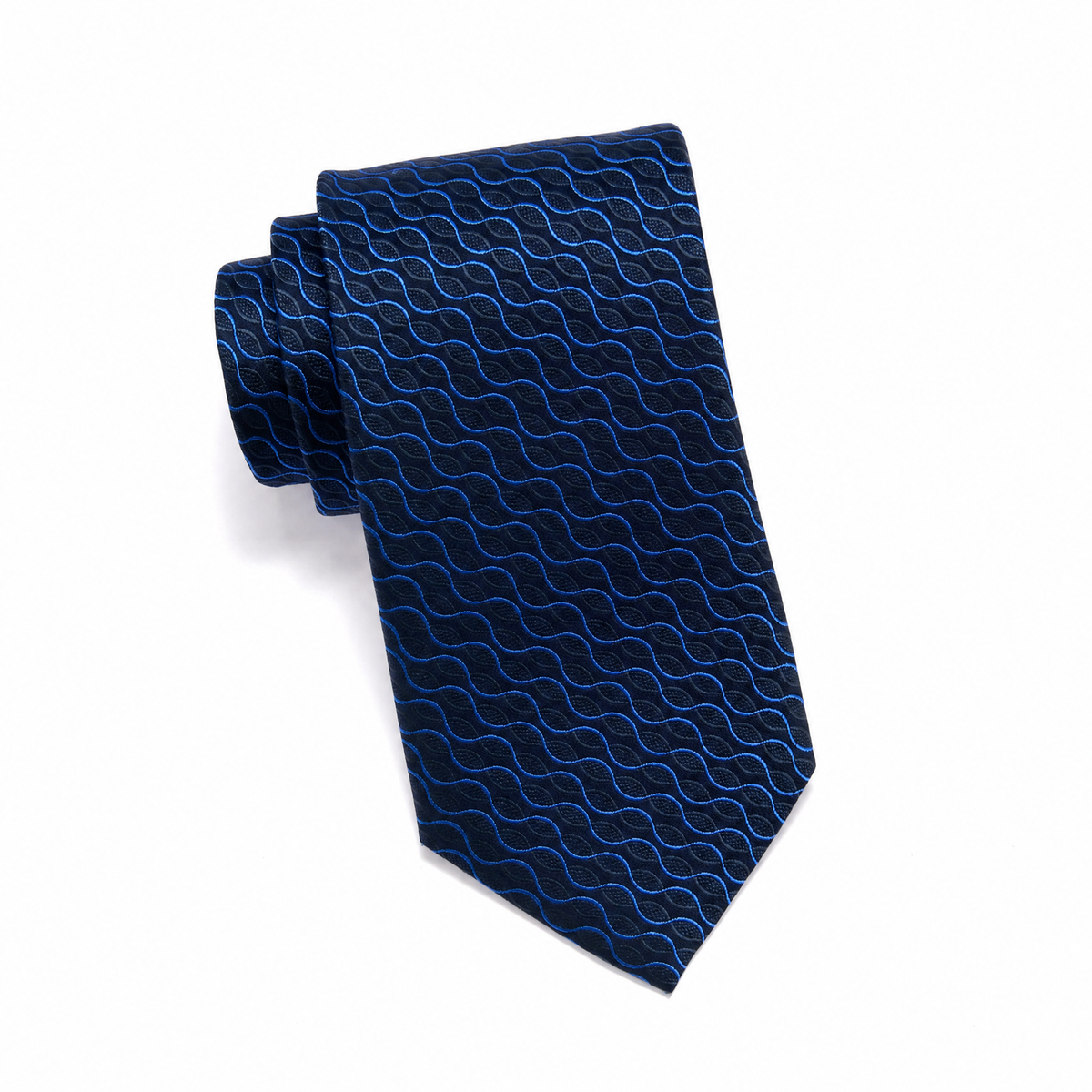 Teens Aurelio & Co. Tie - Cobalt Ribbon - polyester microfiber tie