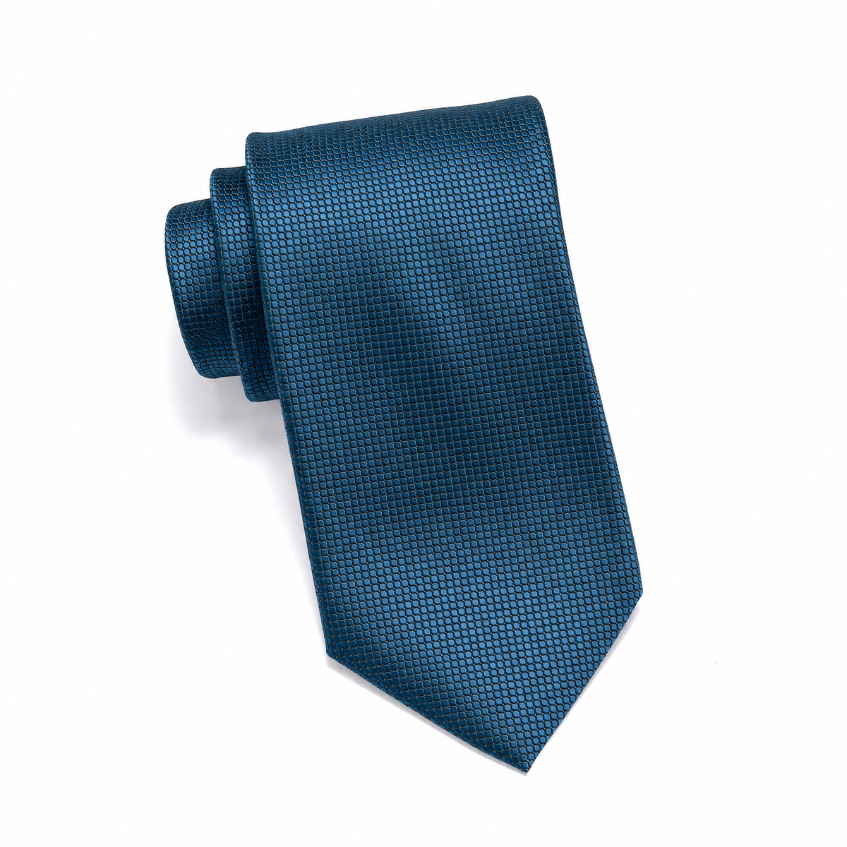 Mens Aurelio & Co. Tie - Teal Tonal Dot - polyester microfiber tie