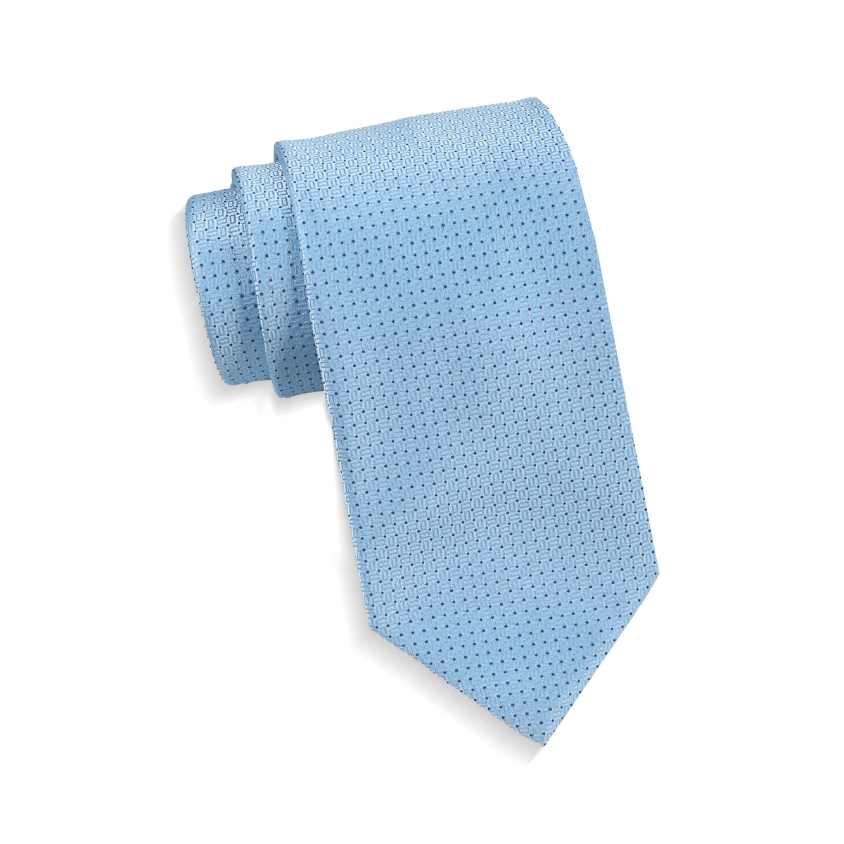 Teens Aurelio & Co. Tie - Sky Pin Dot - polyester microfiber tie
