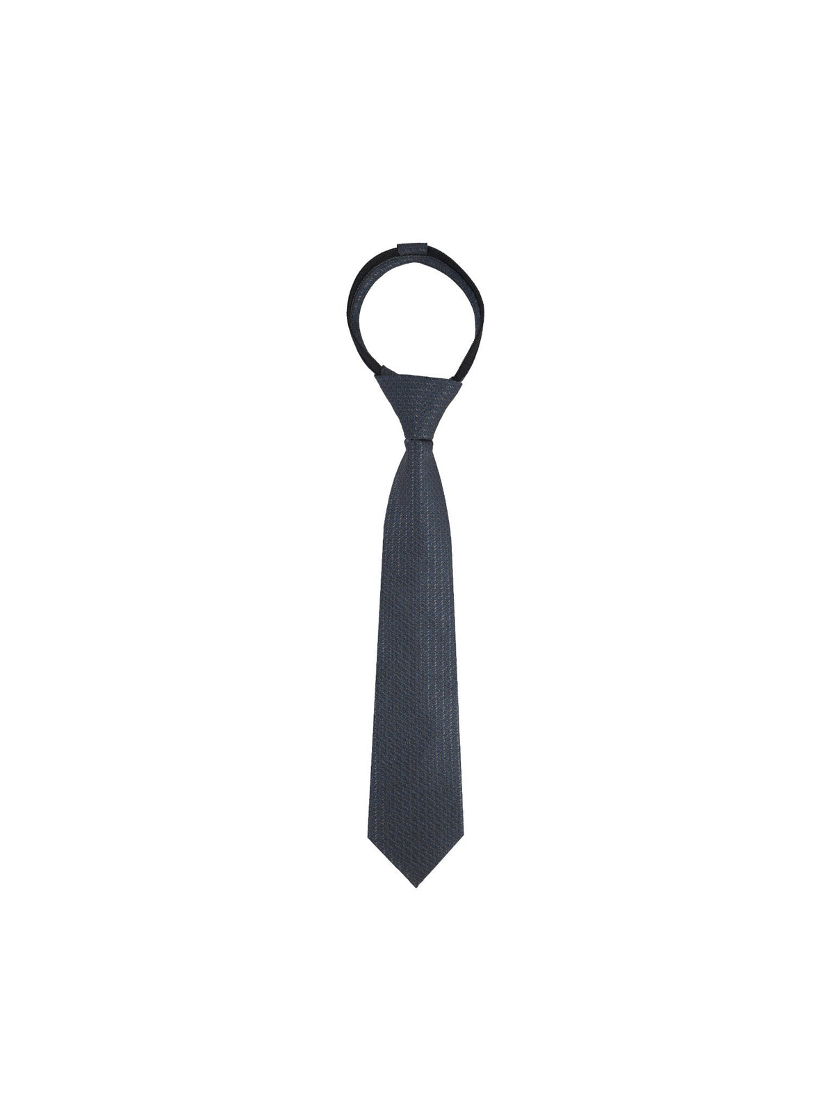 Boys Zipper Tie - Olive Tonal Scale - polyester microfiber tie