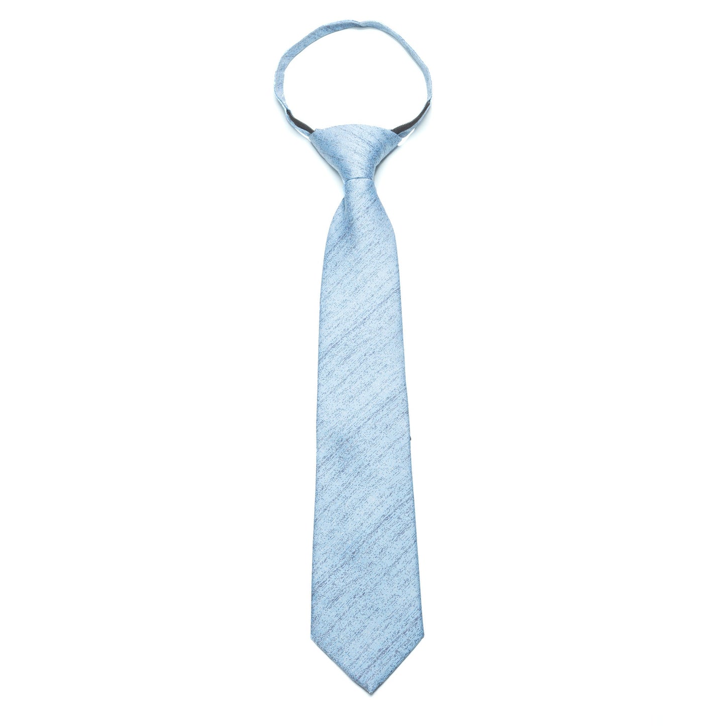 Boys Zipper Tie – Sky Fade Heather