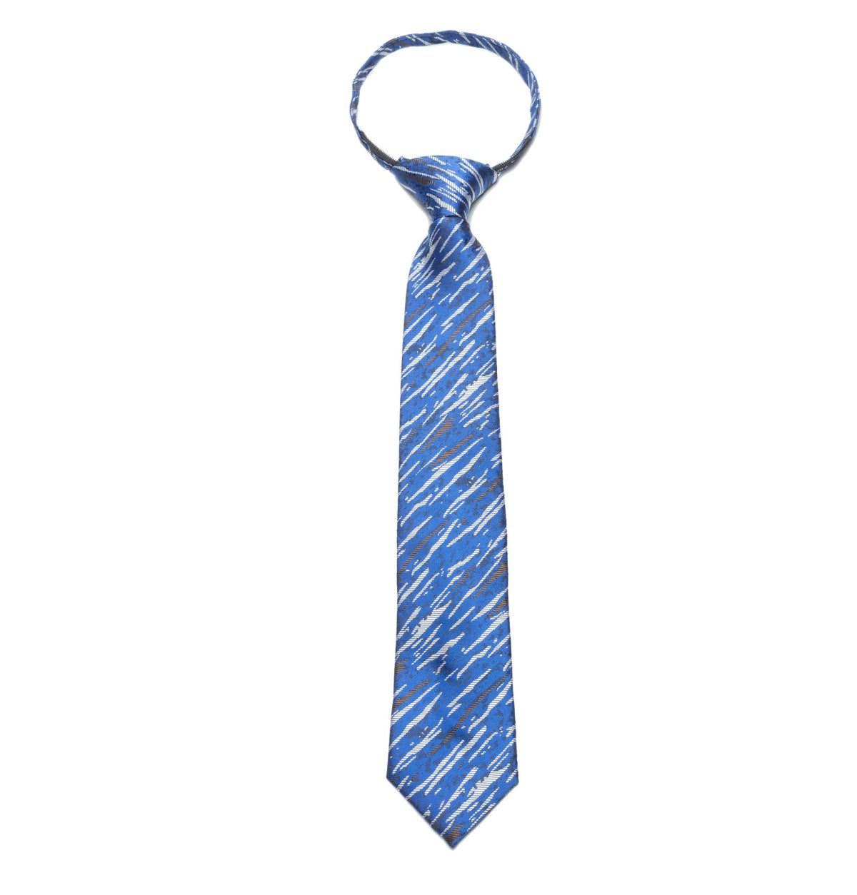 Boys Zipper Tie – Electric Streak