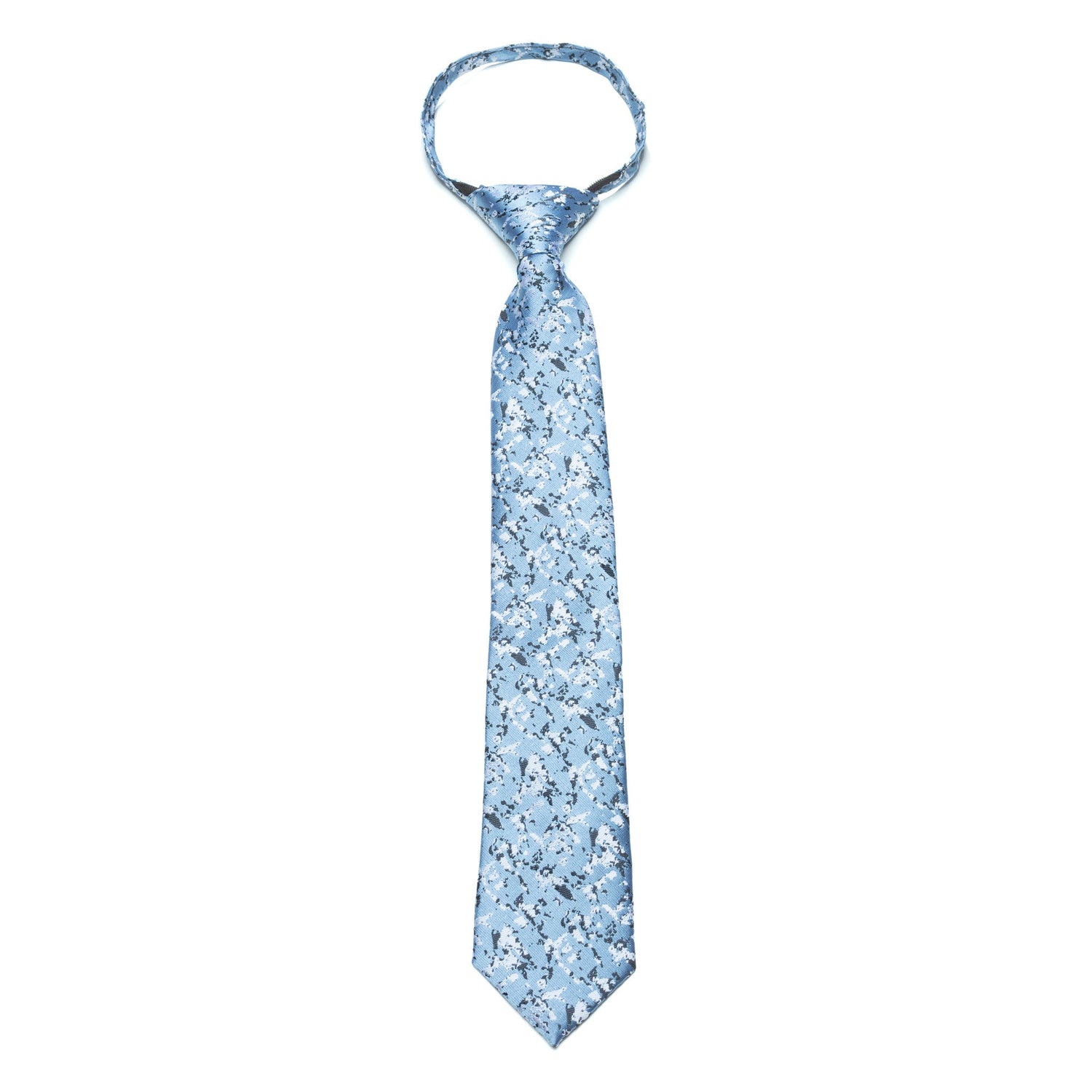 Boys Zipper Tie – Arctic Camo