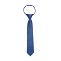 Boys Zipper Tie - Sapphire Songbird
