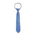 Boys Zipper Tie - Art Deco Wave