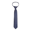 Boys Zipper Tie - Diamond Grid