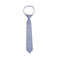 Boys Zipper Tie - Blue Scatter